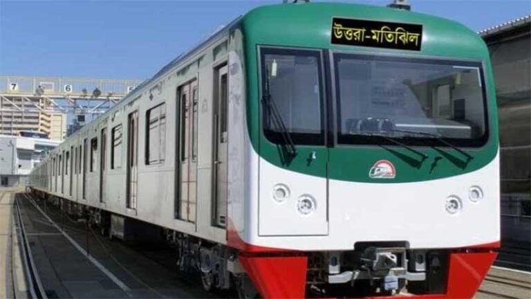 মেট্রোরেল প্রজেক্টের কাজের অগ্রগতি ৭৪.০৪ শতাংশ